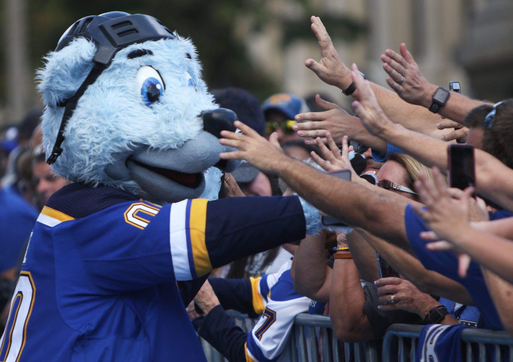 St. Louis Blues opening night pregame celebration